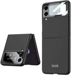 GKK plastic GKK cu sticlă pentru afișaj extern Samsung Galaxy Z Flip 3 5G neagra