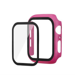 ENKAY Case with tempered glass for Apple Watch 6 / SE / 5/4 (44mm) pink