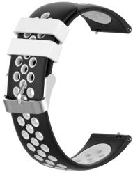 Curea Huawei Watch Pro negru-alb