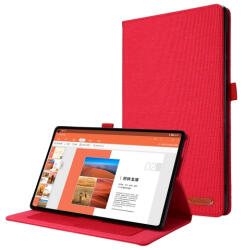  FABRIC Husă flip pentru Realme Pad roșu