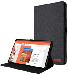  FABRIC Husă flip pentru Realme Pad neagră