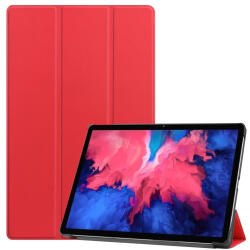  Husă din LEATHER Tab P11 / P11 5G / P11 Plus roșu