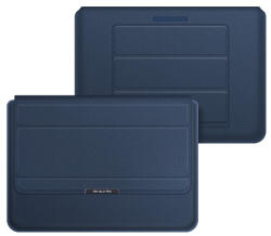 Husa 4in1 pentru laptop cu diagonala de 15, 6 " albastru închis