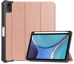  Husă din LEATHER Apple iPad mini 6 2021 / mini 7 2024 auriu