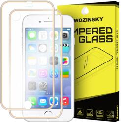 3D din sticlă temperată METALLIC față + spate Apple iPhone 7 / iPhone 8 auriu
