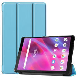  Husă flip LEATHER Lenovo Tab M8 (TB-8505F) / M8 a 3-a generație albastru deschis