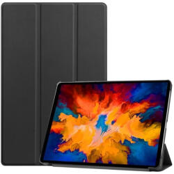  Husă din LEATHER Lenovo Tab P11 Pro (TB-XJ706F) neagră