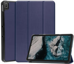 LEATHER Husă flip Nokia T20 albastră