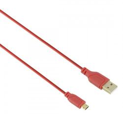 Hama Cablu de date Hama Flexi-Slim 00135703, USB - micro USB, 0.75m, Orange (00135703)