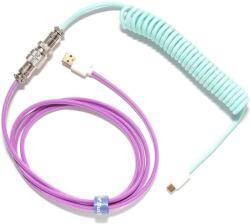 DUCKY Cablu de date Ducky MK Frozen Llama, USB - USB-C, 1.8m (DKCC-FLCNC1)