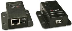 LINDY Media convertor Lindy Cat. 5 USB 2.0 Extender 50m, 1 Port (LY-42693)