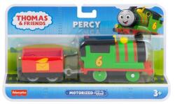 Mattel Thomas Trackmaster: Locomotivă motorizată - Percy (HDY60)