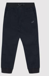 4F Pantaloni din material HJL22-JSPMC001 Bleumarin Regular Fit