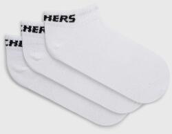 Skechers zokni (3 pár) fehér - fehér 35/38 - answear - 2 690 Ft