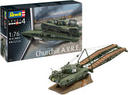 Revell Churchill A. V. R. E. 1: 76 makett harcjármű (03297) (03297)