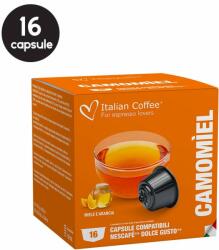 Italian Coffee 16 Capsule Italian Coffee Musetel si Miere - Compatibile Dolce Gusto
