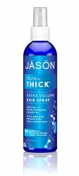 Jason Fixativ natural cu biotina pentru par - Spray de coafat Extra Volum, Jason, 237 ml