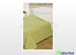 Naturtex Emily microfiber ágytakaró - bézs-zöld 235x250 cm - matrac-vilag