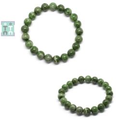  Bratara Fucsit In Cuart Diametru 54 mm - Margele Rotunde - 10 -10, 9 mm