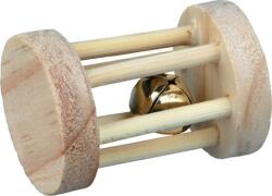 TRIXIE rolă de joaca din lemn cu clopotel pentru rozatoare (3.5 x 5 cm)