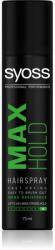 Syoss Max Hold hajlakk extra erős fixáló hatású mini 75 ml