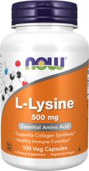 NOW NOW L-lizin (L-lizin), 500 mg, 100 kapszula