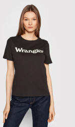 Wrangler Tricou W7N4GHXV6 112146410 Negru Regular Fit