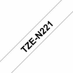 Brother TZe-N221 P-touch szalag (9mm) Black on White - 8m TZEN221 (TZEN221)