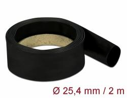 Delock Fekete, hőre szűkülő tubus 2 m x 25, 4 mm méretű szűkülési aránya 4: 1 (20670)
