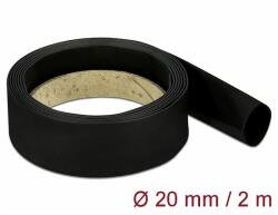 Delock Fekete zsugorcső 2 m x 20 mm (18985)