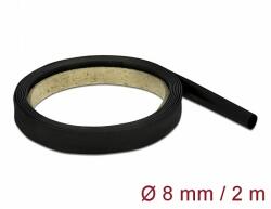 Delock Fekete, hőre szűkülő tubus 2 m x 8 mm méretű szűkülési aránya 4: 1 (20666) - dellaprint