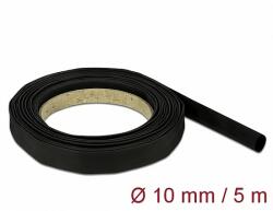 Delock Fekete zsugorcső 5 m x 10 mm (18938) - dellaprint