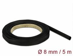 Delock Fekete zsugorcső 5 m x 8 mm (18937) - dellaprint
