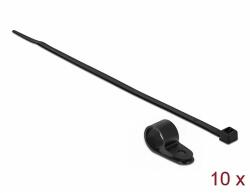 Delock Fekete színű, összekapcsoló pánt készlet 15, 8 mm H 350 x Sz 4, 8 mm kábelekkel (18872)