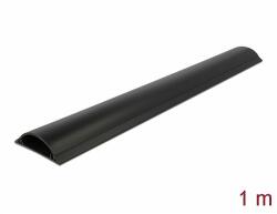 Delock Kábelcsatorna 70 x 20 mm - hossza 1 m, fekete (20711)