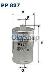 FILTRON Üzemanyagszűrő (PP 827) (PP827)