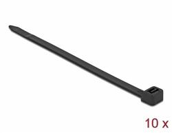 Delock Kábelkötegelő 550 x 8, 8 mm (H x Sz), 10 darab fekete (18991)