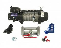 AVWinches 24V 14000 lb/ 6350 kg nagy teherbírású, elektromos csörlő, vezeték nélküli távirányítóval, drótkötéllel, vontató csörlő