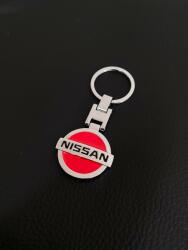  Nissan 3D autós embléma kulcstartó (NISSAN)