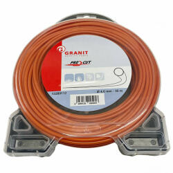 GRANIT ® fűkasza damil ∅ 4.0 mm - Ο kör profil - 31 méter - 13289112 - prémium minőség*