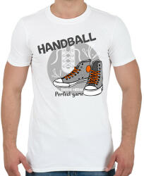 printfashion handball cipő - Férfi póló - Fehér (6133918)
