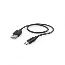 Hama Cablu de date Hama 00178383, USB - Micro USB, 1m, Black (00178383)