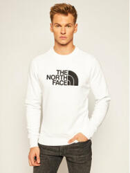 The North Face Bluză Drew Peak Crew NF0A4SVR Alb Regular Fit