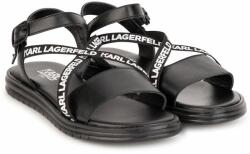 Karl Lagerfeld sandale copii culoarea negru PPYY-OBG150_99X