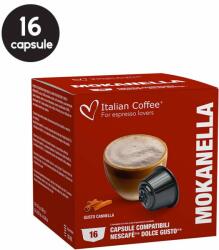 Italian Coffee 16 Capsule Italian Coffee Mokanella - Compatibile Dolce Gusto