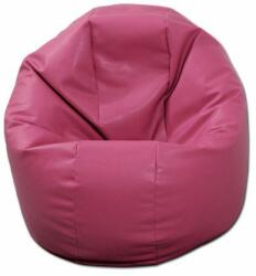 Pufrelax Калъф за пуф, 210л. , Relaxo - Pink, (Не съдържа пълнеж), Еко кожа