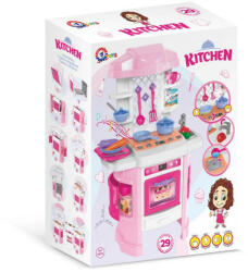 TechnoK Bucătărie pentru copii cu aburi Technok Toys - Cod W3230