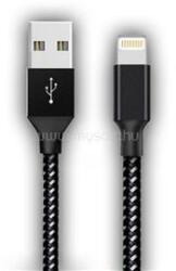 STANSSON MFI 1m USB - Lightning fonott kábel (CA-163) (CA-163)