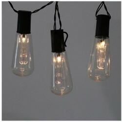 Polux LED dekoratív lánc EDISON 2, 65 m 10xLED / 2xAA 312884 (SA1454)