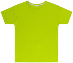 SG Lighting Gyerek rövid ujjú póló SG Kids' Perfect Print Tagless Tee -116 (5-6/M), Lime zöld